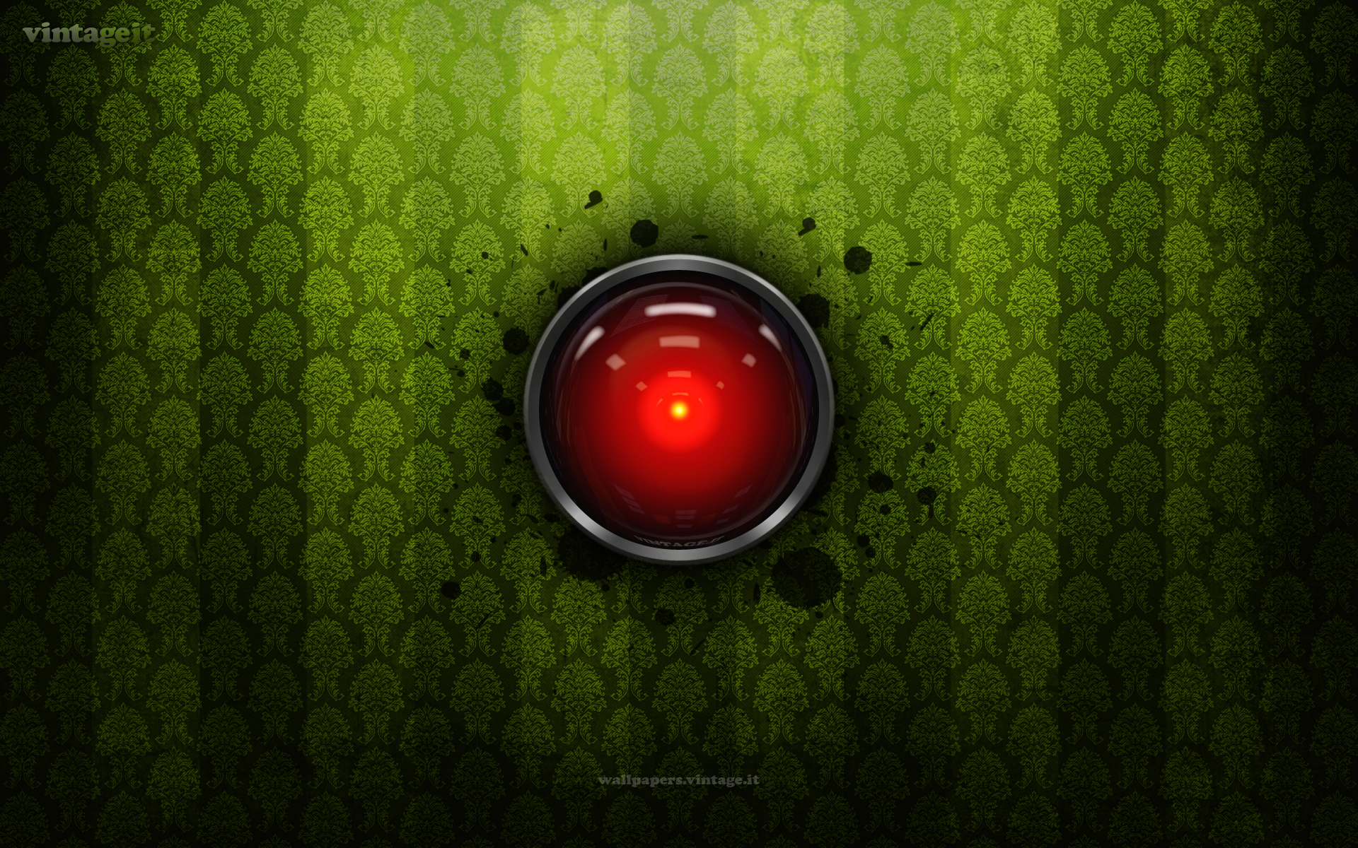 HAL 9000 vintage wallpaper - Free Desktop HD iPad iPhone wallpapers